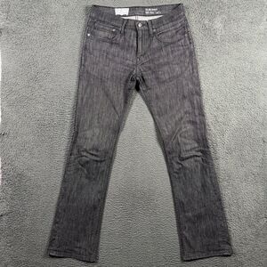 Levis 507 Jeans Mens 32x34 Black Slim Bootcut Stretch Cowboy Western Rodeo